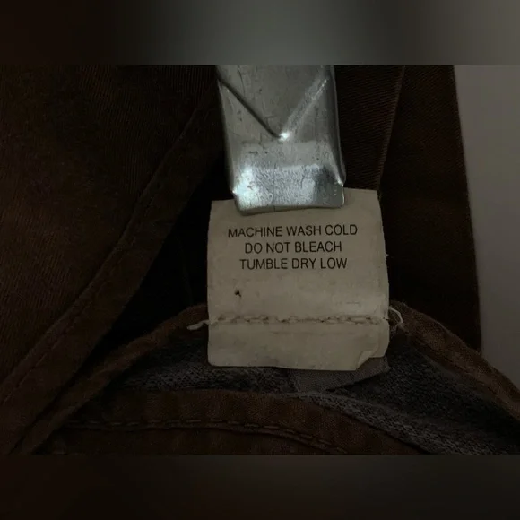 Nili Lotan Brown Cotton Trench Coat size 8 FITS size 4-6 - Picture 4 of 14